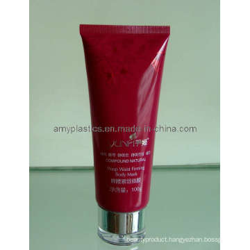 Red Color Cosmetic PE Tube